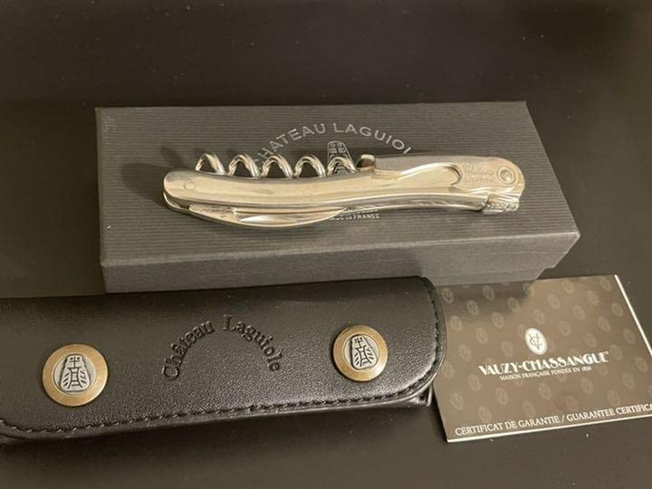 CHATEAU LAGUIOLE ソムリエナイフ シルバー ワインオープナー CHATEAU LAGUIOLE ソムリエナイフ シルバー ワインオープナー LAGUIOLE